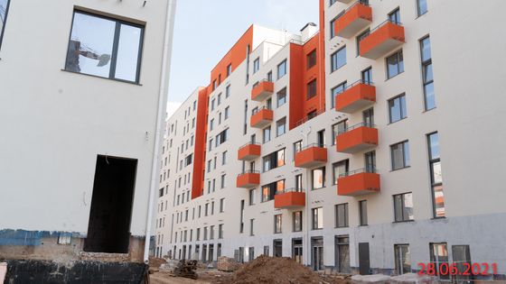 Квартал «Черника», пр. Александра Суворова, 15, к. 3 — 2 кв. 2021 г.