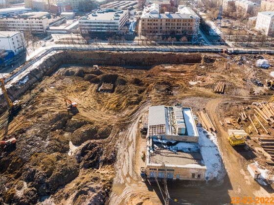 ЖК «Руставели 14», ул. Добролюбова, 8, к. 3 — 1 кв. 2022 г.