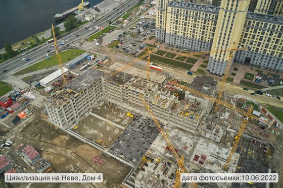 ЖК «Цивилизация на Неве», ул. Дыбенко, 3 — 2 кв. 2022 г.
