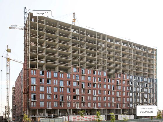 ЖК «Остафьево», пер. Любучанский, 1, к. 1 — 3 кв. 2023 г.