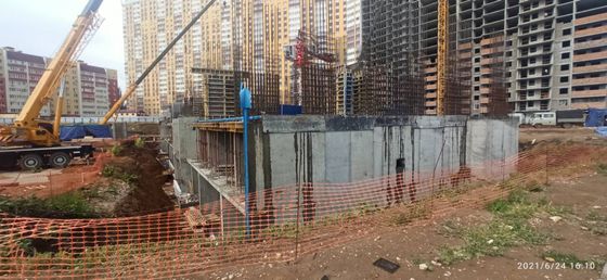 ЖК «Рекорд», Физкультурная ул., 103А — 2 кв. 2021 г.