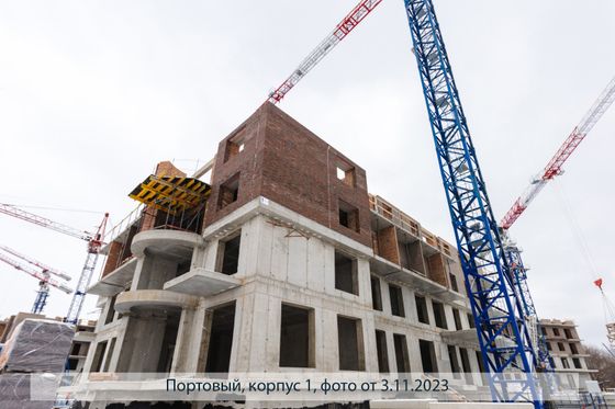 ЖК «Портовый», корпус 1.1 — 4 кв. 2023 г.