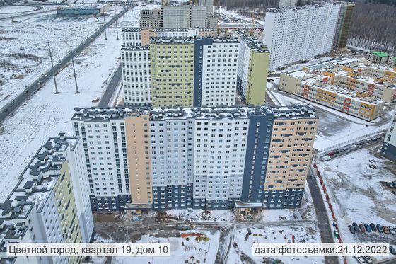 ЖК «Цветной город», Муринская дорога, 25, к. 2 — 4 кв. 2022 г.