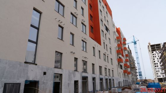 Квартал «Черника», пр. Александра Суворова, 15, к. 3 — 1 кв. 2021 г.