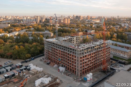 Квартал «Авиатор», ул. Аэропорт, 88 — 3 кв. 2023 г.