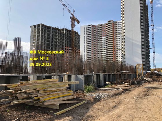 ЖК «МОСКОВСКИЙ», 18-й километр, 55 — 3 кв. 2023 г.