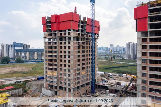 Микрорайон «Чижи», ул. Петра Подзолкова, 15Б, к. 4 — 3 кв. 2023 г.
