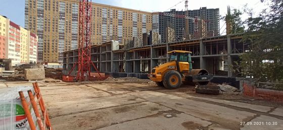 ЖК «Рекорд», Физкультурная ул., 103А — 3 кв. 2021 г.