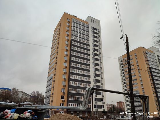 ЖК «Бекетов Парк», ул. Владимира Лузянина, 1 — 4 кв. 2023 г.