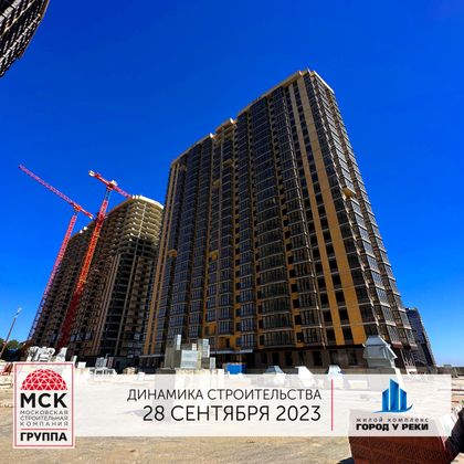 ЖК «Город у реки», корпус 8 — 3 кв. 2023 г.