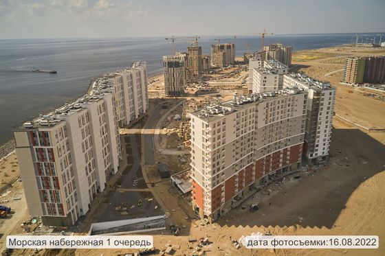 ЖК «Морская набережная. SeaView» (Морская набережная. СиВью), наб. Миклухо-Маклая, 1, к. 1 — 3 кв. 2022 г.