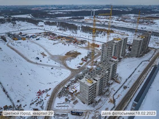 ЖК «Цветной город», ул. Пахомовская, 21 — 1 кв. 2023 г.