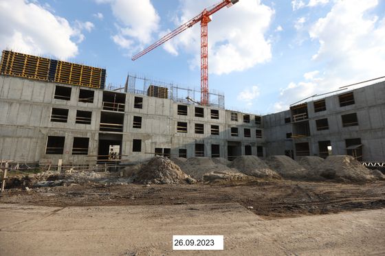 Квартал «Зеленая Река», мкр. Зелёная Река, 6 — 3 кв. 2023 г.