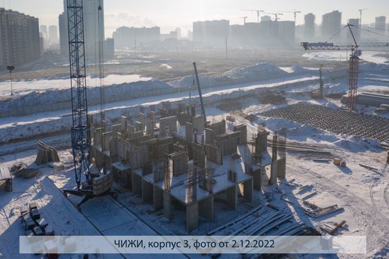 Микрорайон «Чижи», корпус 3 — 4 кв. 2022 г.