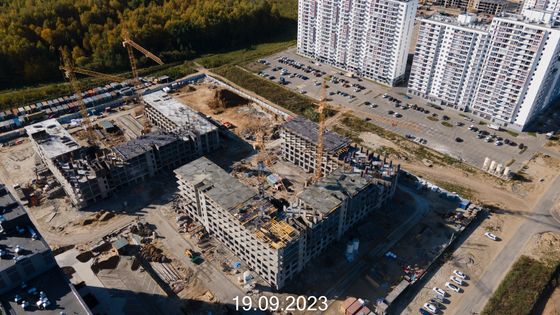 Жилой район «Никольский», ул. Петра Ершова, 12 — 3 кв. 2023 г.