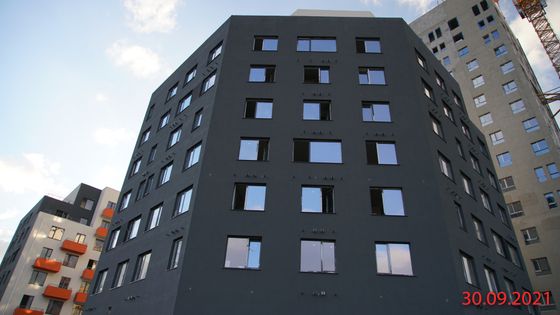 Квартал «Черника», пр. Александра Суворова, 15, к. 12 — 3 кв. 2021 г.