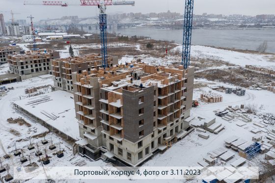 ЖК «Портовый», корпус 1.4 — 4 кв. 2023 г.