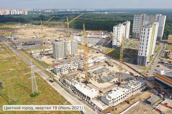 ЖК «Цветной город», Муринская дорога, 31, к. 2 — 3 кв. 2021 г.