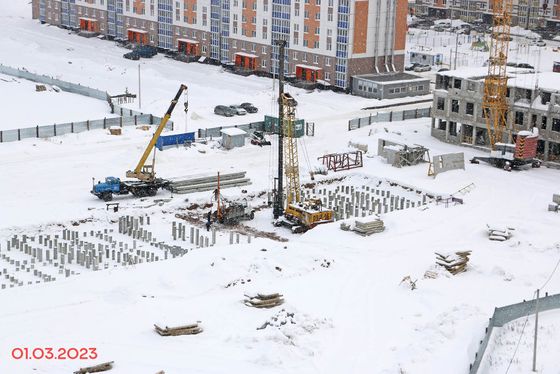 Жилой район «Ясная поляна», ул. Героев Специальной Военной Операции, 8А — 1 кв. 2023 г.