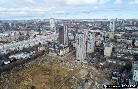 ЖК «Екатерининский Парк», ул. Свердлова, 32Б — 2 кв. 2021 г.