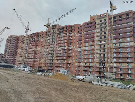 Микрорайон «Снегири», ул. Соколовская, 52 — 3 кв. 2023 г.