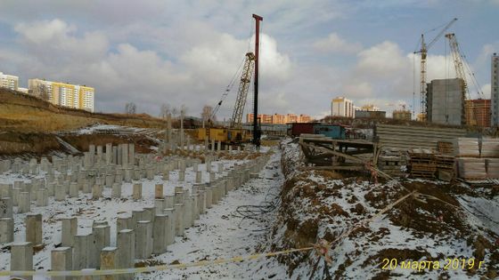 Микрорайон «Снегири», ул. Соколовская, 52 — 1 кв. 2019 г.
