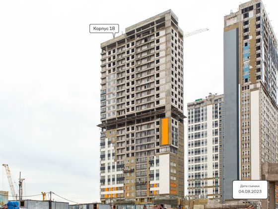 Квартал «Спутник», корпус 18 — 3 кв. 2023 г.