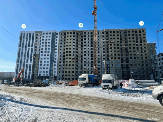 ЖК «АвиатоR» (Авиатор), корпус 20-20.1 — 1 кв. 2024 г.