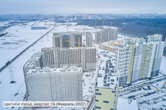 ЖК «Цветной город», Муринская дорога, 29 — 1 кв. 2022 г.