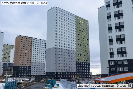 ЖК «Цветной город», Муринская дорога, 29 — 4 кв. 2023 г.