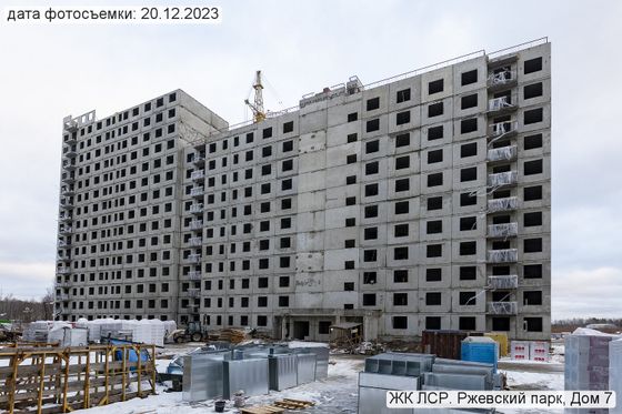 ЖК «ЛСР. Ржевский парк», ул. Александра Разгонина, 2, к. 1 — 4 кв. 2023 г.