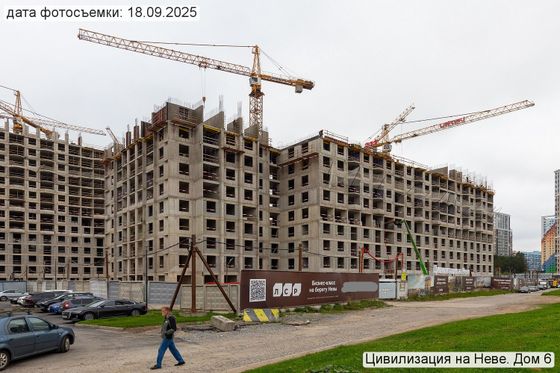 ЖК «Цивилизация на Неве», корпус 6 — 3 кв. 2025 г.