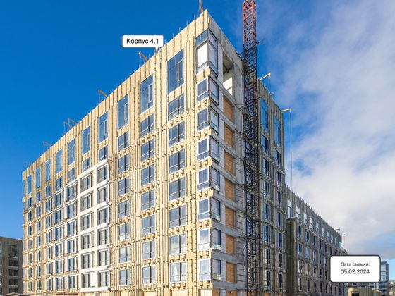 ЖК «Верейская 41», корпус 4.1 — 1 кв. 2024 г.