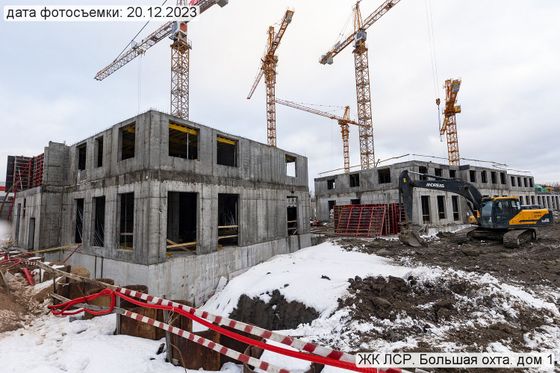 ЖК «ЛСР. Большая Охта», корпус 1  — 4 кв. 2023 г.