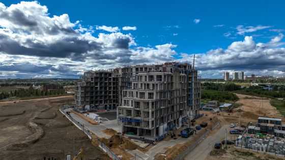 СберСити в Рублёво-Архангельском, квартал № 120, 22, к. 1 — 3 кв. 2022 г.