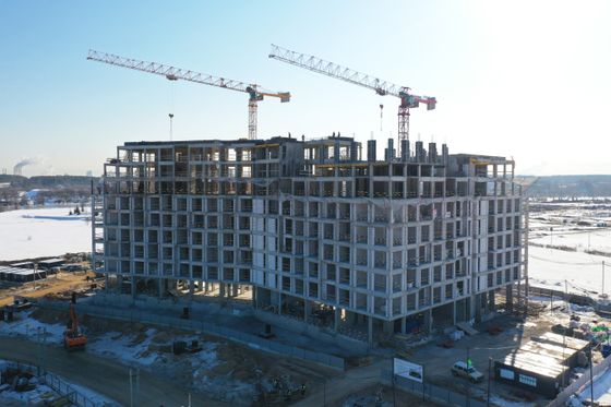 СберСити в Рублёво-Архангельском, квартал № 120, 22, к. 1 — 1 кв. 2022 г.