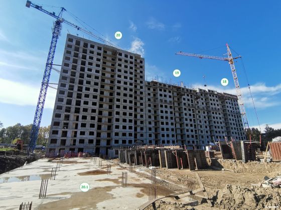 ЖК «АвиатоR» (Авиатор), корпус 19 — 3 кв. 2023 г.