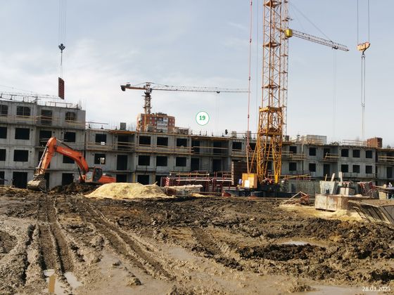 ЖК «АвиатоR» (Авиатор), корпус 19 — 1 кв. 2023 г.