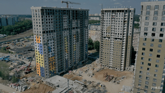 ЖК «Светлый мир «В стремлении к свету...», ул. Илимская, 1В, к. 1 — 3 кв. 2022 г.