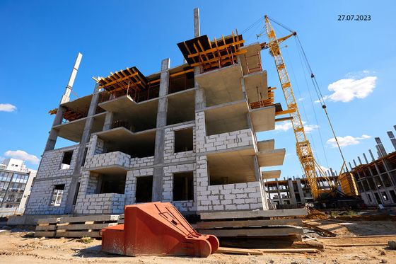 ЖК «Солнце парк», Солнечный бул., 38 — 3 кв. 2023 г.