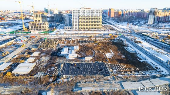 Микрорайон «Домашний», ул. Андрея Кореневского, 5 — 1 кв. 2023 г.