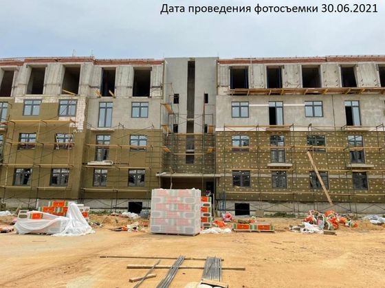 Клубный дом «Грибовский лес», ул. Парковая, 1 — 2 кв. 2021 г.