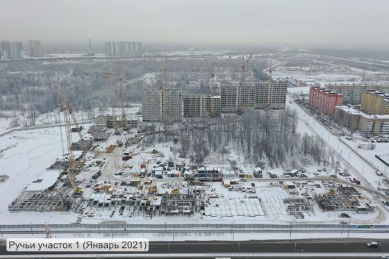 ЖК «Ручьи», Северный пр., 107 — 1 кв. 2021 г.