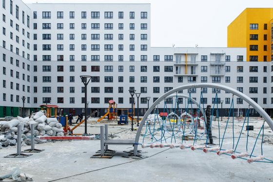 Мозаика парк ход строительства