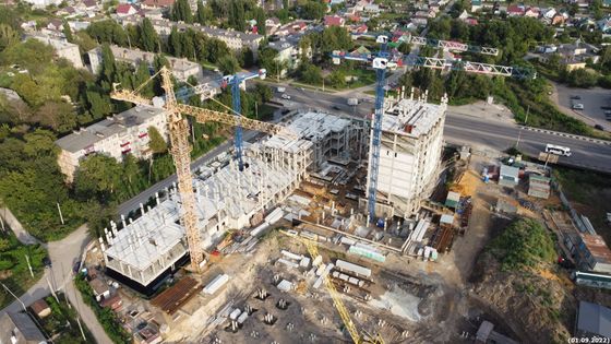 ЖК «Парус», корпус 1 — 3 кв. 2022 г.