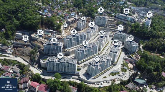 Апарт-комплекс «Marine Garden Sochi» (Маринэ Гарден Сочи) — 2 кв. 2025 г.