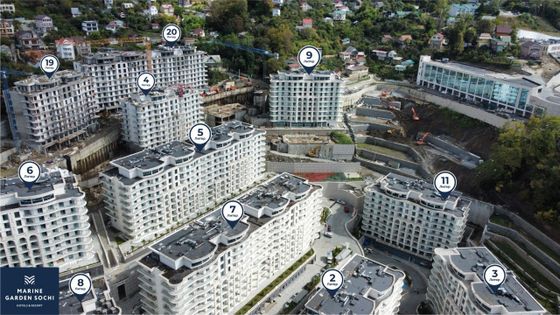 Апарт-комплекс «Маринэ Гарден Сочи» — 4 кв. 2025 г.