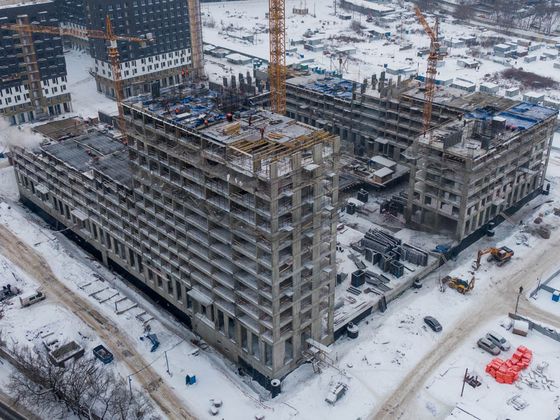 Жилой район «Green park» (Грин парк), ул. Сельскохозяйственная, 39 — 1 кв. 2021 г.