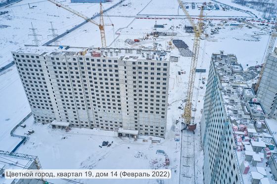 ЖК «Цветной город», Муринская дорога, 27, к. 3 — 1 кв. 2022 г.