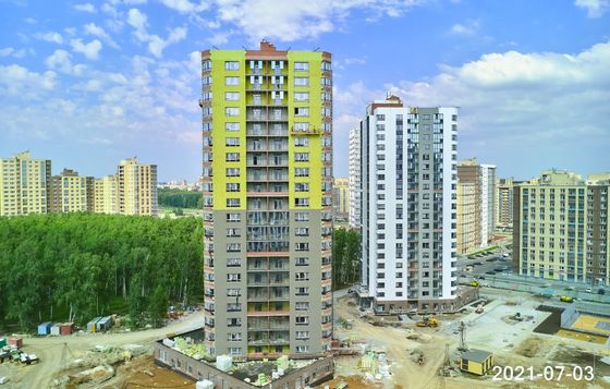 ЖК «Ньютон», ул. Академика Макеева, 32 — 3 кв. 2021 г.